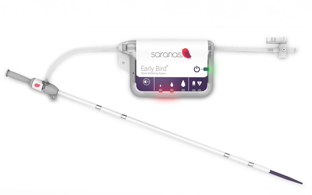 World-first endovascular bleed detection for Saranas